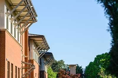 Exterior picture of campus building