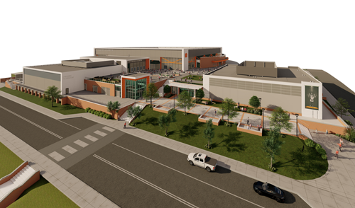 Littlejohn Coliseum & Swann Pavilion Renovation & Expansion
 concept